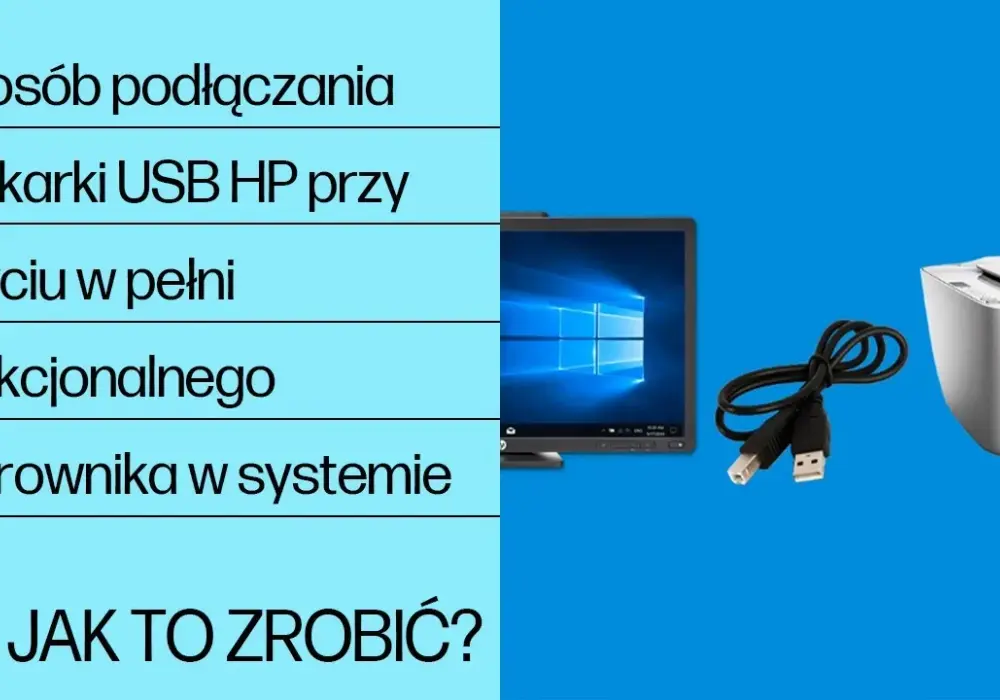 Jak podłączyć drukarkę do laptopa przez kabel - proste kroki bez problemów