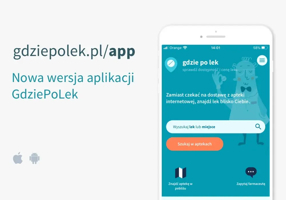 Aplikacja gdzie jest lek – znajdź leki w aptekach blisko Ciebie