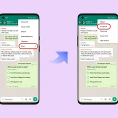 Jak usunąć wiadomość na WhatsApp: wybierz "Więcej", a następnie "Opuść grupę".