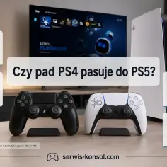 Czy pad od PS4 pasuje do PS5? Tak, ale tylko do gier PS4. Do gier PS5 potrzebny jest DualSense.