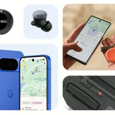 Zgubione klucze? Zlokalizuj je dzięki funkcji "google znajdź moje urządzenie" na telefonie. Widzisz też lokalizator na walizce.