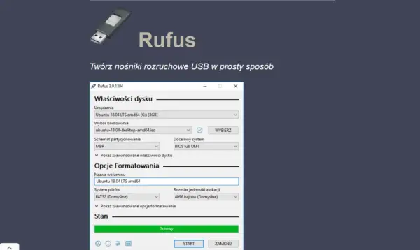 Rufus Windows 7 - Bootowalny Pendrive Krok po Kroku (MBR/GPT)
