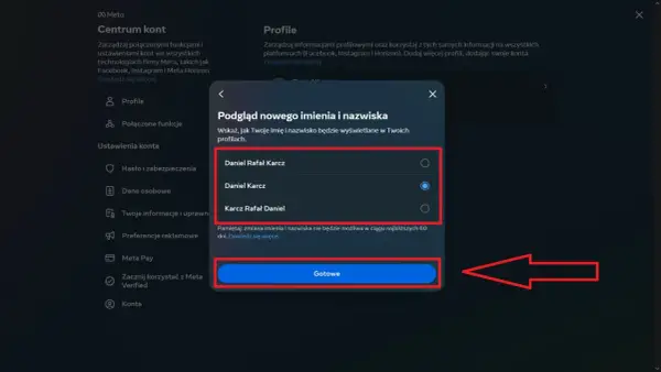 Zmiana imienia na Facebooku - Jak to zrobić poprawnie?