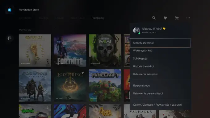 Doładowanie portfela w PlayStation Store - jak zrobić to dobrze?